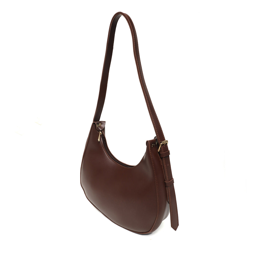 Moon Crescent Bag – Minimalist Hobo Women's Handbag