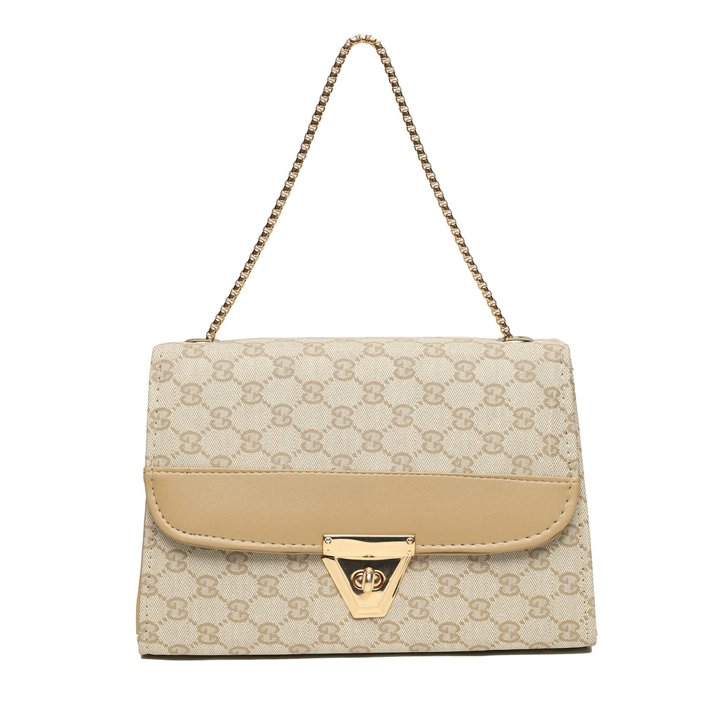 CG Box – Printed Chain Crossbody Handbag