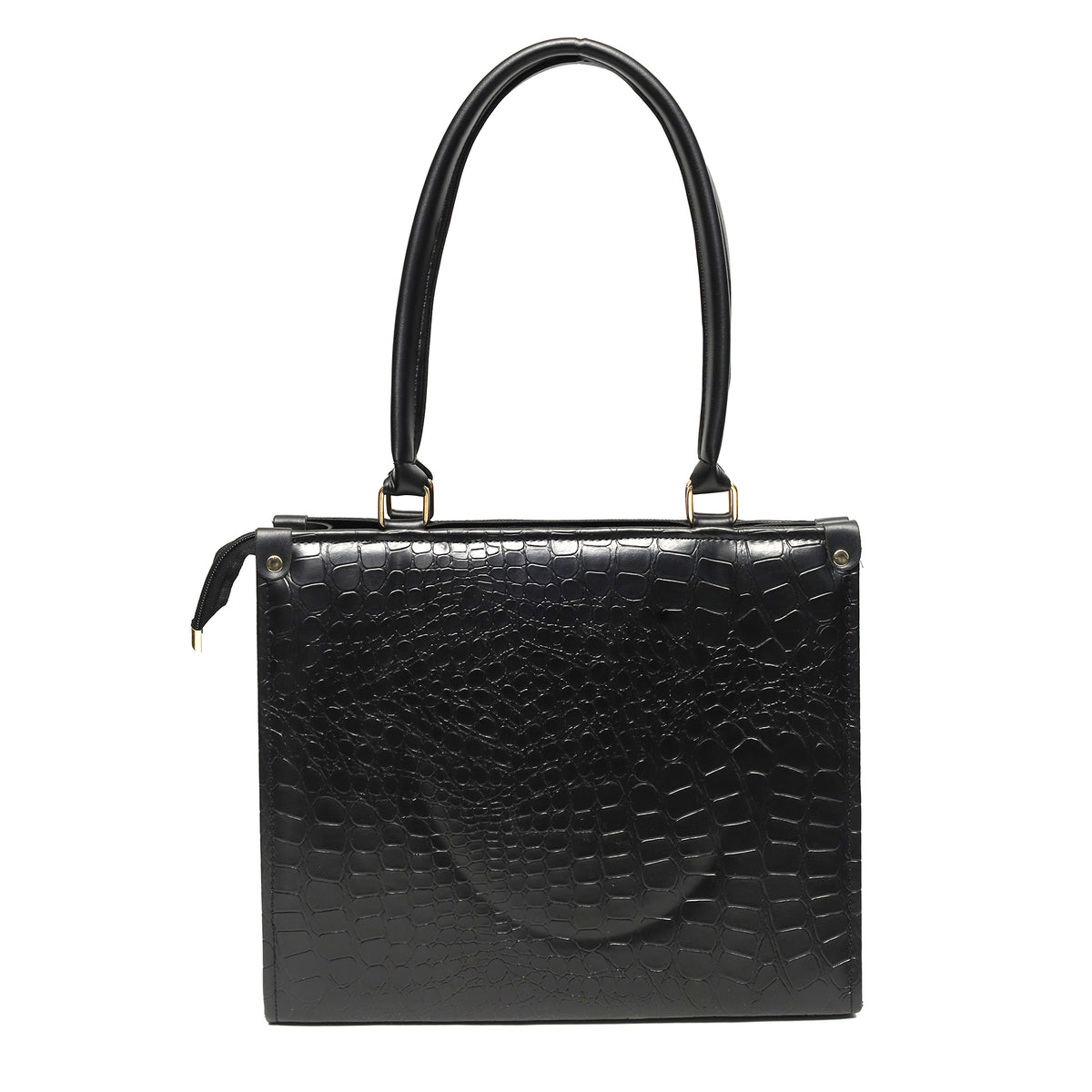 Crocodile Box – Women’s Croc Textured Shoulder Bag