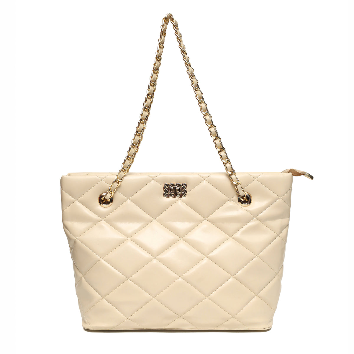 Cross Stitch Handbag - Quilted Shoulder Bag