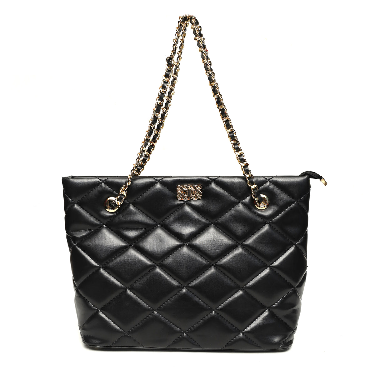 Cross Stitch Handbag - Quilted Shoulder Bag