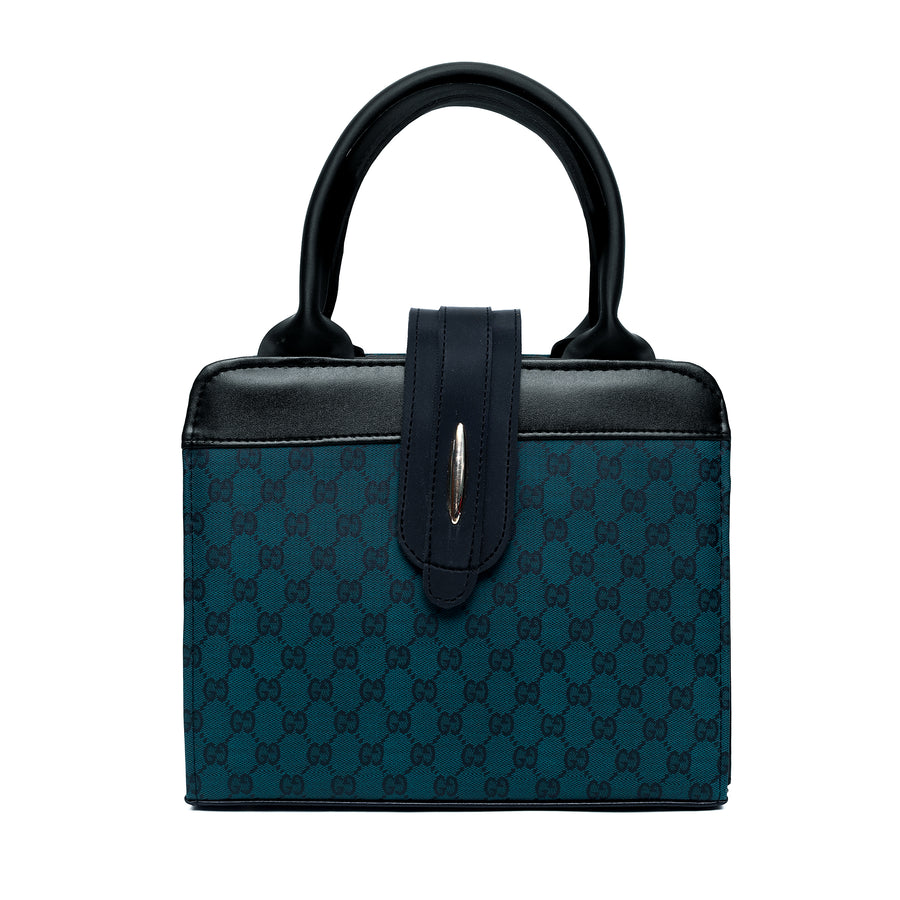 Gucci Box – Printed Structured Top Handbag