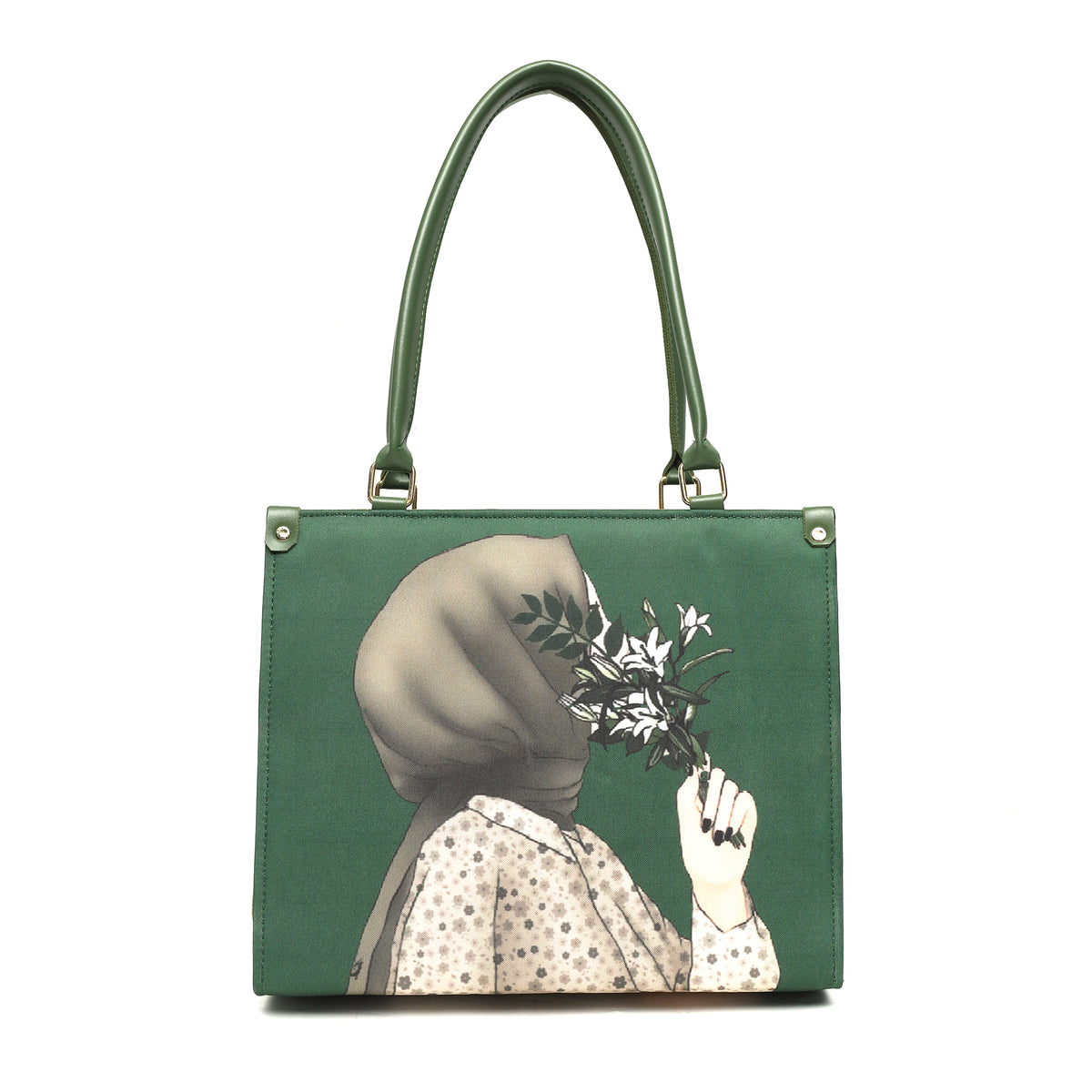 Hijab Bag – Printed Shoulder Tote Bag for Women