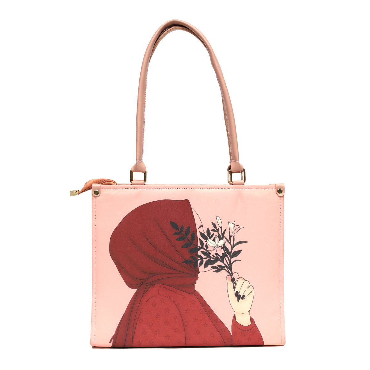 Hijab Bag – Printed Shoulder Tote Bag for Women