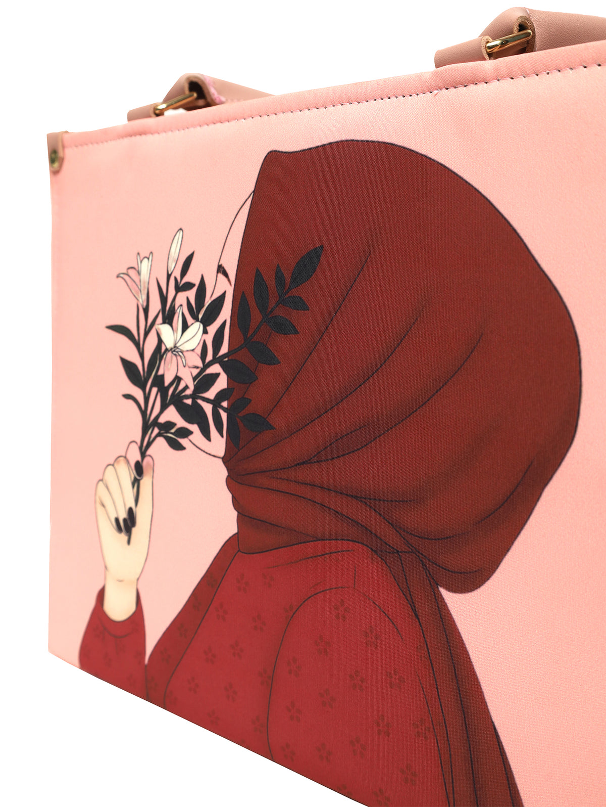 Hijab Bag – Printed Shoulder Tote Bag for Women