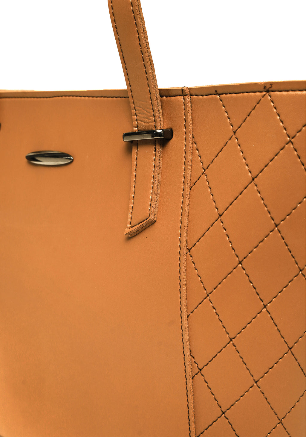 M3 Women’s Handbag – Quilted Tote Bag with Shoulder Handles