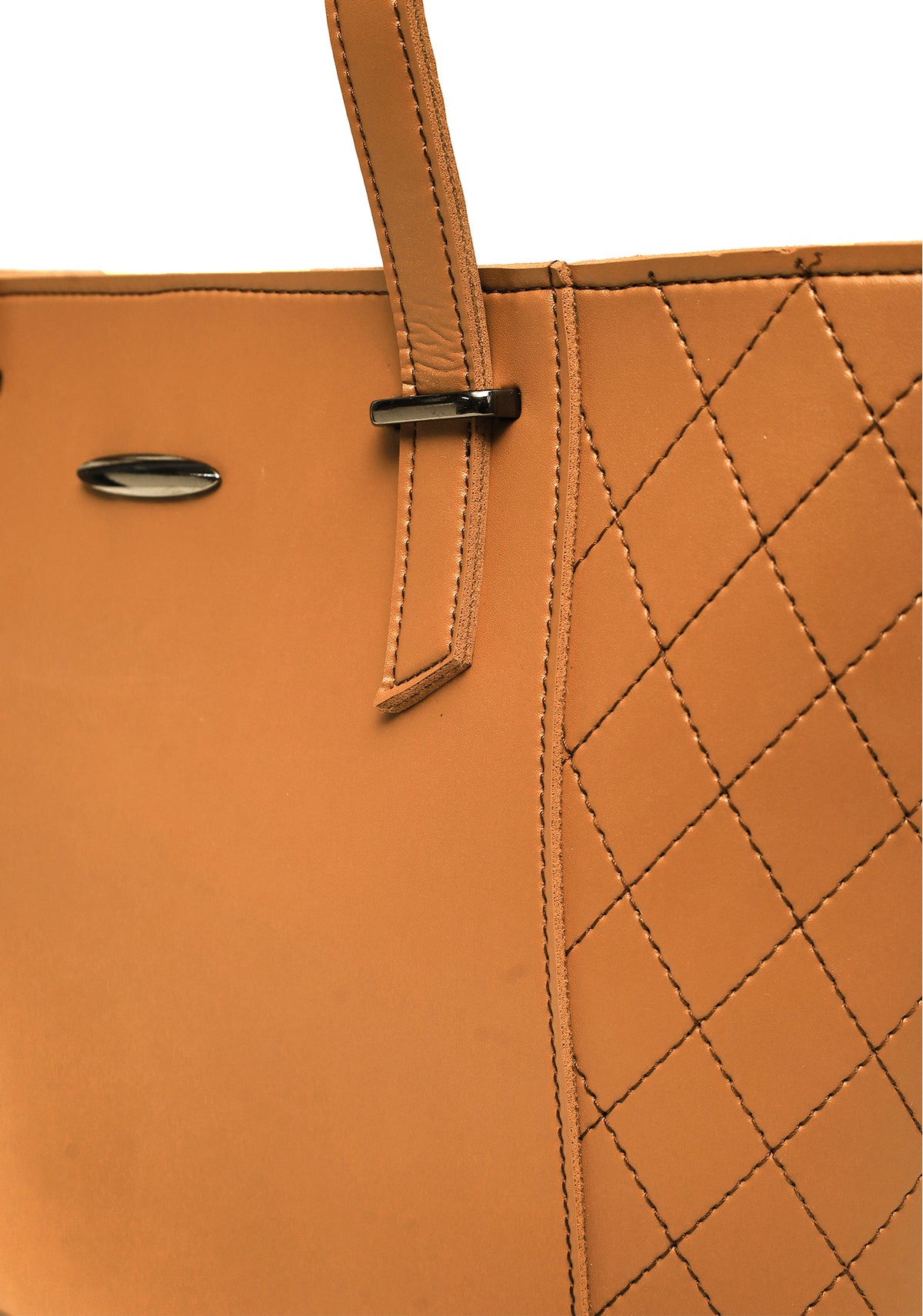 M3 Women’s Handbag – Quilted Tote Bag with Shoulder Handles