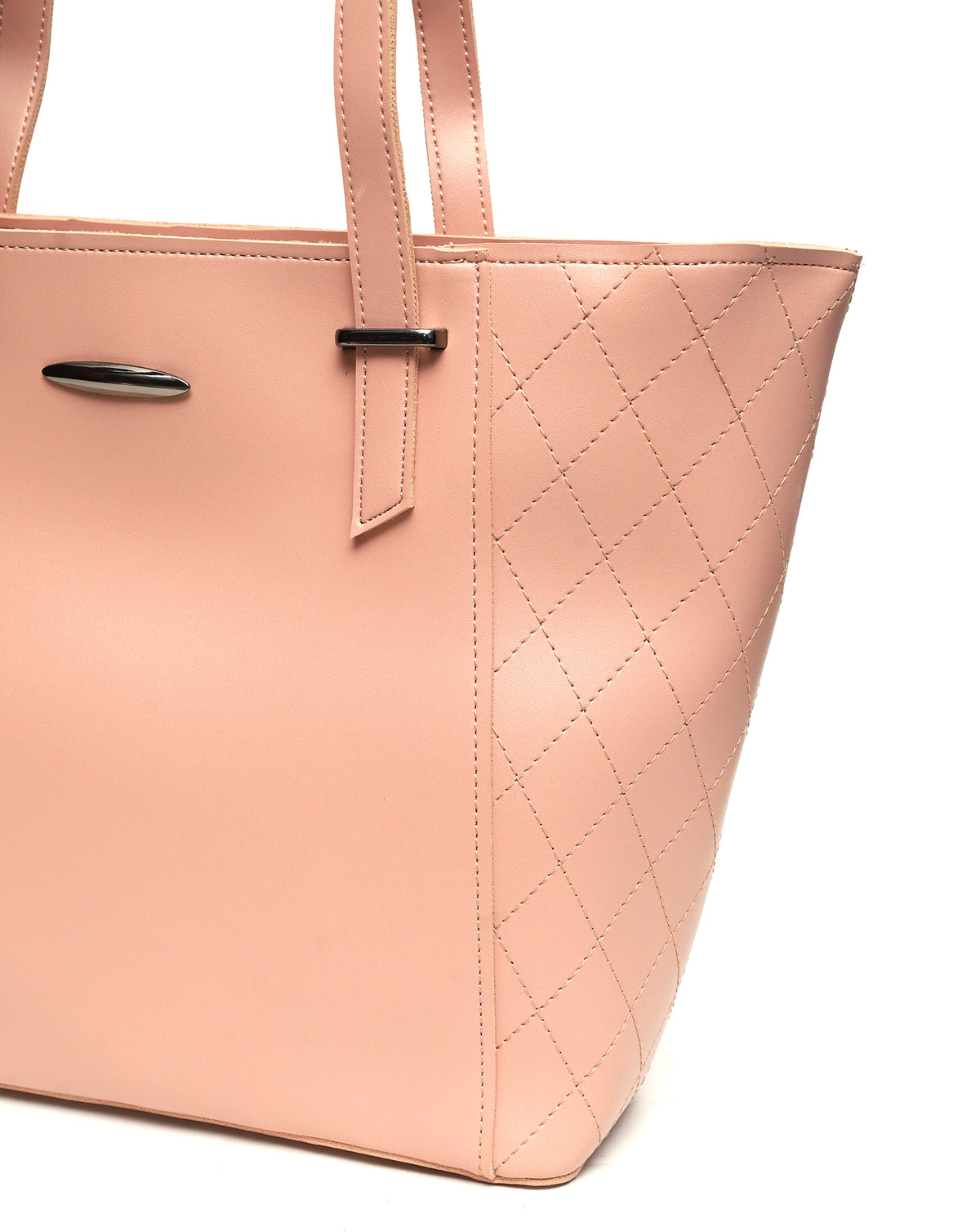 M3 Women’s Handbag – Quilted Tote Bag with Shoulder Handles