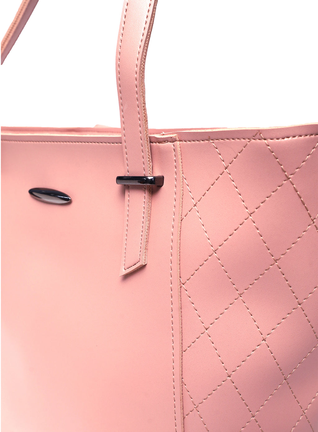 M3 Women’s Handbag – Quilted Tote Bag with Shoulder Handles