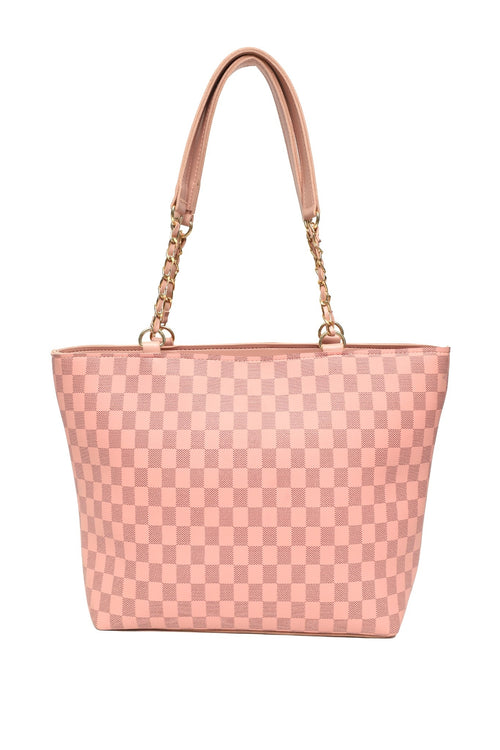 Chess Turkish – Women’s Checkered Shoulder Handbag