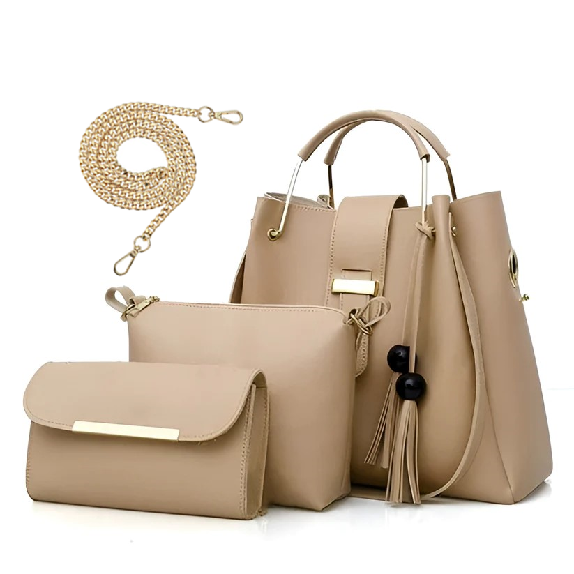 3 Pcs Alexa Handbag with Crossbody & Wallet