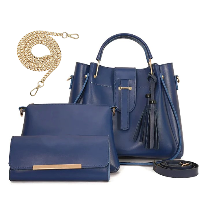 3 Pcs Alexa Handbag with Crossbody & Wallet