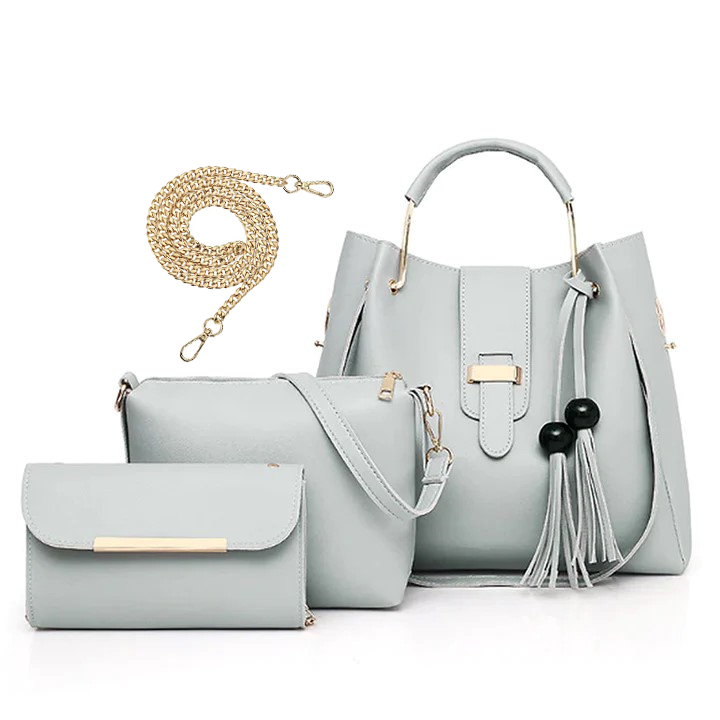 3 Pcs Alexa Handbag with Crossbody & Wallet