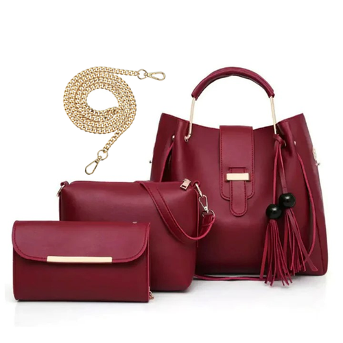 3 Pcs Alexa Handbag with Crossbody & Wallet