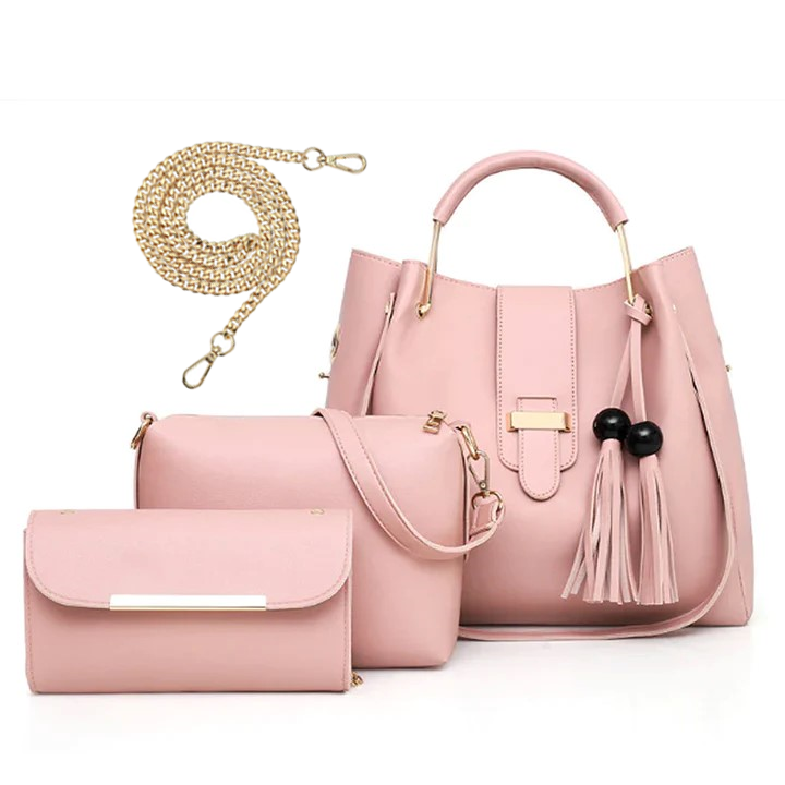 3 Pcs Alexa Handbag with Crossbody & Wallet